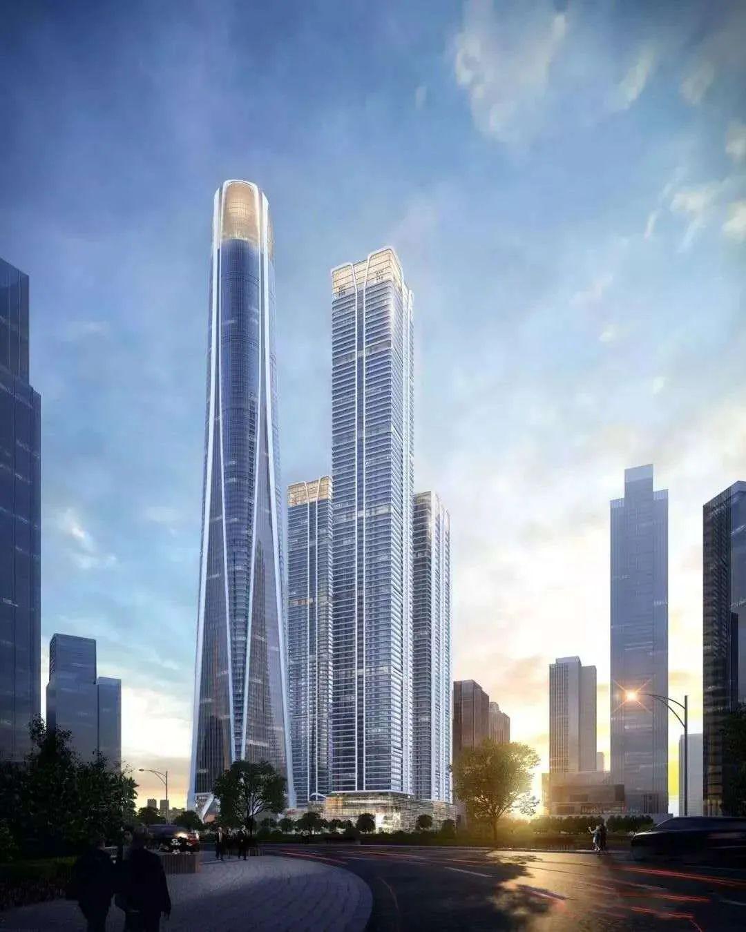 江北嘴国际金融中心项目在江北嘴金融核心区举行动工仪式,标志着重庆