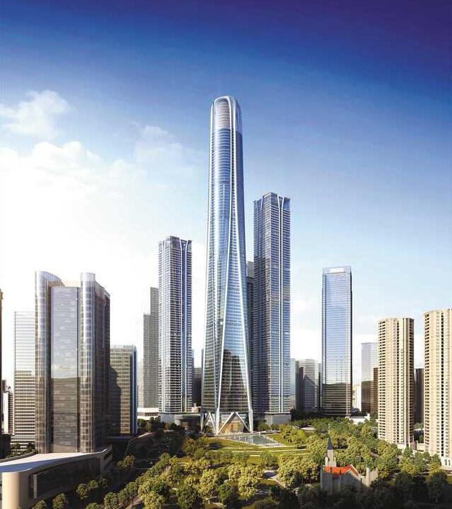 融创A-ONE，重庆第一高楼群动工