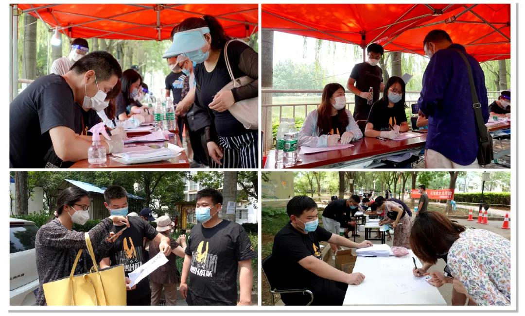 鸿坤集团志愿者帮助社区居民登记核酸检测.jpg