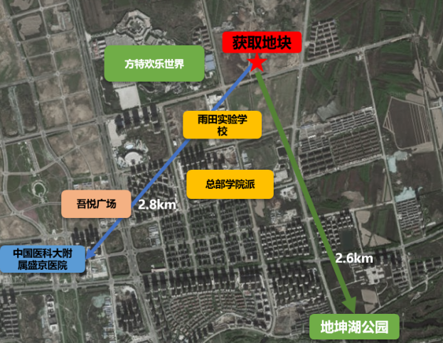 远洋集团7.85亿元摘得沈阳市沈北新区地块-区位图.png