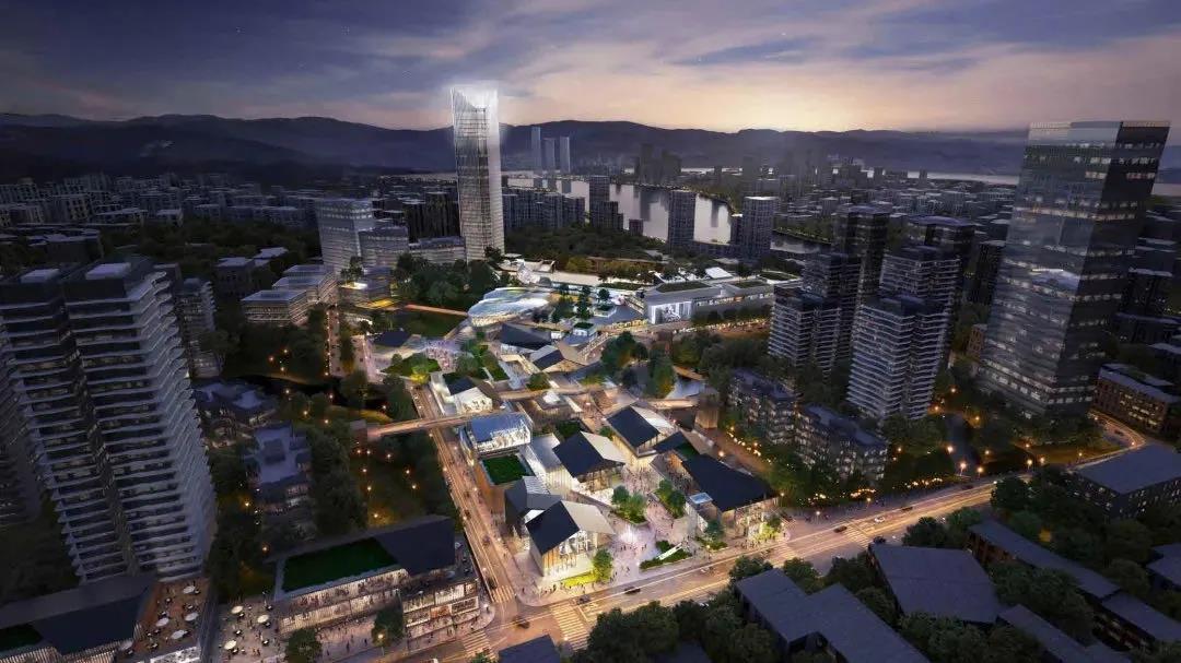 建筑健康！重庆江北区城市更新项目概念方案初步效果图.jpg