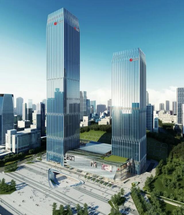 广西龙光国际大厦，建设城市前排商务封面