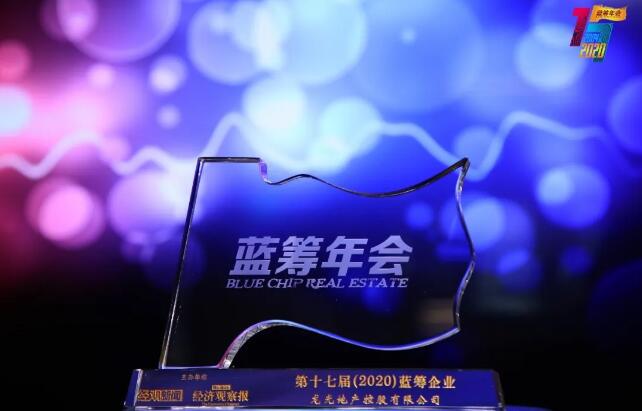 龙光集团再度获评中国“蓝筹企业”