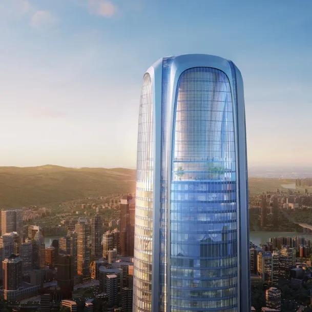 融创华城·江北嘴国际金融中心a-one | 民建市委走进融创a-one -蓝美