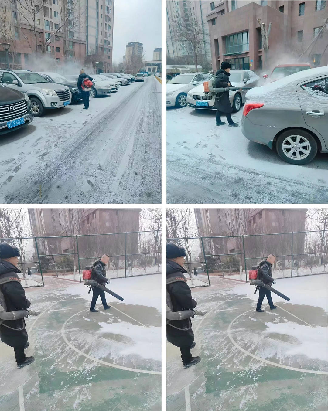 远洋服务社区管理维护工作实拍